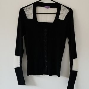 NWOT fitted blackcardigan